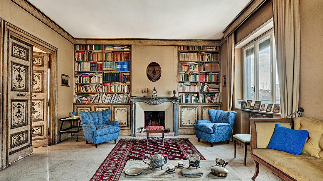 Federico Fellini's Rome Penthouse